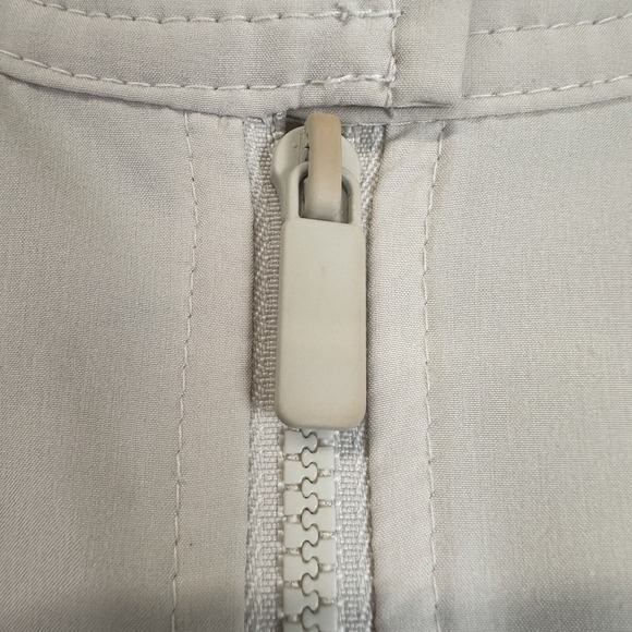 Old Navy Short Sleeve StretchTech DryQuick Lightweight Jumpsuit Beige Plus Sz 2X - Picture 7 of 11